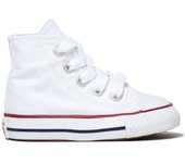 Zapatilla Converse AS Alta Lona Bebé Blanco