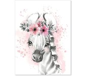 Baby Poster Name Personalized Girl Bedroom Kids Room Decoration Chambre bebe Fille Toile Murale Affiche Cuadros Decor