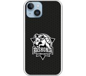 Funda original compatible con Iphone 14 Pluscon diseño de Baskonia blanco y negro
