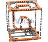 Tensegrity Sculpture Model Technical Building Blocks Physics Science Anti-Gravity Balancing Frame Desk Toy Gifts Home Decoration