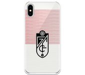 Carcasa para iPhone X - XS - Granada Lineas Blancas y Rojas Transparente SS18-19 - TPU TRANSPARENTE