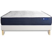 Pack colchón Actilatex life 135x190cm + Somier multiláminas, Látex y espuma viscoelástica, 5 zonas de confort