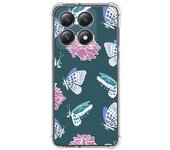 Tumundosmartphone Funda Silicona Antigolpes para Xiaomi 14T 5G diseño Flores 10 Dibujos