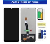 A22 5G 6.6" Screen for Samsung Galaxy A22 5G A226B A226B/DS Lcd Display Digital Touch Screen with Frame Assembly Replacement