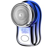 Máquina de afeitar Eléctrica para Hombres, Máquina de afeitar Eléctrica de Bolso Portátil, Pantalla LED Mini Práctica Eléctrica Recargable PARA EL Hogar Oficina Coche