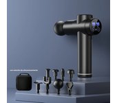 Massage Gun Muscle Relax Deep Tissue Massager Neck Massager Dynamic Vibrator Back Portable Handheld Display Fascia Gun Massage