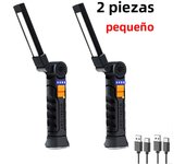 Multifunctional G51 Work Light Portable Led Rechargeable Light Waterproof Camping Light Magnet Flashlight With Built-in Battery