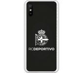 Funda original compatible con Xiaomi Redmi 9A - 9AT - RC Deportivo Escudo Monocromo