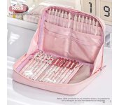 12 Layers Large Capacity Pencil Case Good Looking Multifunctional Classification Storage Stationery Storage Bag 1pc