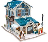 DAM. Puzle 3D WORLD STYLE ESTILO CLASICO FRANCIA Hotel 17x11x10cm.