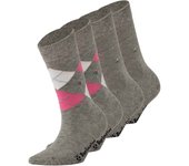Calcetines de mujer Burlington Everyday Mix 4er Pack - Rhomb and Uni, One Size, 36-41 EVERYDAY Mix