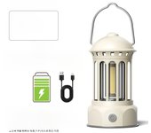 European Roman Pillar Vintage Camping Lantern Creative Atmosphere Flashlight Outdoor Lighting Lamp With Hook Warm White Light