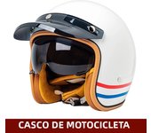 Retro semi-open motorcycle helmet cross-country motorcycle accessories motorcycle helmet 3/4 retro helmet in winter