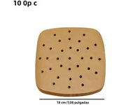 100PCS Air Fryer Paper Disposable Steamer Liners Kitchen Bakeware Papers Baking Non-Stick Steaming Mat Oil-absorbing Paper