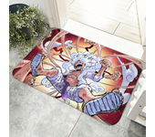 1pc One Piece Luffy Gear5 Floor Mat Floor Mat Anti-Slip Kitchen Bedroom Handmade Tufted Rug Carpet