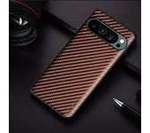 Carbon Fibre Shockproof Slim Case for Google Pixel 9 Pro XL Non-Slip Full Body Protective Phone Case