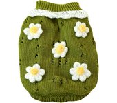 Ropa para perros, jerséis de punto de invierno para perros, jerséis navideños para perros, ropa con patas para invierno, perros pequeños y medianos, cachorros y niñas
