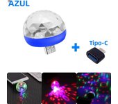 USB LED Disco DJStage Car Light Portable Family Party Ball Colorful Light Bar Club Stage Effect Lamp Mobile Phone Lighting