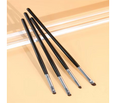 4Pcs Fine Eyeshadow & Eyeliner Detail Brush Horse Hair Eye Shadow Blending Detailing Brush & Highlight Brush Eye Makeup Tools
