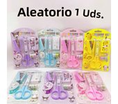 Cartoon  Stationery Set Kuromi Kitty Stapler Tape Combination School Student Supplies Home Book Binding Machine Stapler