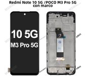 AAA For Xiaomi Redmi Note 10 4G 10S LCD Display Touch Screen Digitizer For Redmi Note 10 5G LCD POCO M3 Pro 5G Replacement Parts