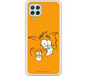 Funda original compatible con Samsung Galaxy A22 4G - T&J Fondo Naranja