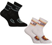 Calcetines niño Harry Potter - Gryffindor y Slytherin negro - gris Talla 23-26 MERCHAN-STORE