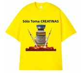 I Only Take Creatine Fun Gym Meme Pattern T-shirt Women's Retro Casual Short Sleeve Tshirt Women's Fashion T-shirt Top