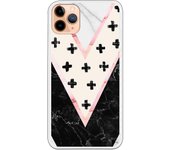 Funda compatible con iPhone 11 Pro Max - mármol cruces