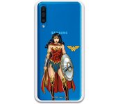 Funda original compatible con Samsung Galaxy A50 - A50s - A30s - JL Wonder Woman Escudo