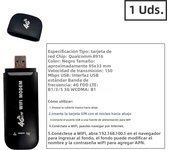 Wireless LTE WiFi Router 4G SIM Card Portable 150Mbps USB Modem Pocket Hotspot Dongle Mobile Broadband for Home Office WiFi