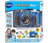 Cámara fotográfica Infantil Kidizoom Dúo FX 12 en 1 Azul Vtech