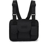 Bolso de moda juvenil para deportes al aire libre, baile callejero, bolso colgante en el pecho, mochila de hip hop, bolso de moda