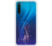 Funda compatible con Xiaomi Redmi Note 8 - Atrapasuenos corazon