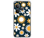 Tumundosmartphone Funda Silicona Antigolpes para Realme GT 6 / GT 6T 5G diseño Flores 08 Dibujos