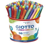 ROTULADORES GIOTTO TURBO COLOR BOTE 96 UNIDADES