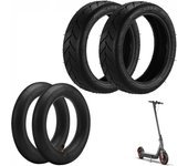 HORO.ES - Cubierta compatible Repuesto Neumático Exterior e Interior para Xiaomi M365, Antideslizante Xiaomi M365 Neumático CST/Normal de 8,5" Llanta de Repuesto para Delantera/Trasera para Delantera/Trasera