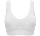 3 Pack Women Sports Bra Wirefree Yoga Bras Tank Top High Intensity Push Up