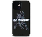 Funda original compatible con iPhone 13 Mini - Rick y Morty Glitch