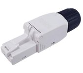 Kit 5 uds conectores rj45 equip categoria 6a utp