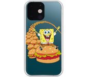 Funda original compatible con iPhone 13 Mini - Bob Esponja Burgers