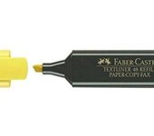 Faber CastellÂÂ–ÂJuego de 2Âfluorescente subrayadores en amarilloÂÂ–Â261400