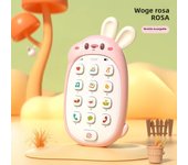 Baby Teether Simulation Mobile Phone 0-1 Year Old Children Music Phone Toy Early Education Educational Story Machine