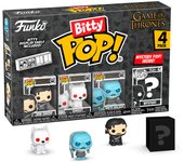 Blister 4 figuras Bitty POP Juego de Tronos Jon SnowFigura  Coleccionable - Idea de Regalo- Mercancia Oficial - Juguetes para Niños y Adultos - Movies Fans - Muñeco para Coleccionistas y Exposición