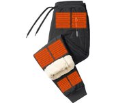 Men Waterproof Winter Warm Fleece Pants Casual Slim Sweatpants Track Pants Athletic Pant Thermal for Winter Cycling Gym Training
