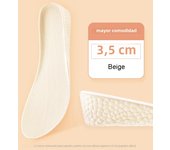 1 Pair Comfortable Men Women Height Increase Insoles Shock Absorption Memory Foam Brand Shoes Sole Pad Breathable Feet Care Pads