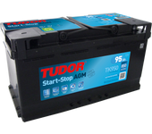 Batería  de coche Tudor TK950 Start-Stop Agm. Tecnología AGM. 12V - 95Ah/850A (EN) Caja L5