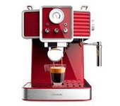 Cecotec 1727 Power Espresso 20 Tradizionale Light Red Cafetera Express Para Café Expreso y Cappuccino con 20 Bares Manómetro y Vaporizador Orientable.