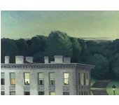 Edward Hopper Famous Realistic Master Art Poster Canvas Painting Nighthawks Life Landscape Wall Art Living Room Home Decoration