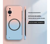 Hard PC Gradient Color Frameless Phone Case For Huawei Puro 70 P70 P60 P50 P40 P30 Nova 12 11 9 10 SE Pro Magnetic Matte Cover